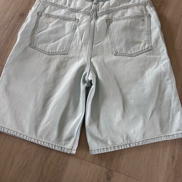 Pilcro Anthropologie NWOT Light Blue Denim Women's Shorts size 30 - Picture 4 of 6